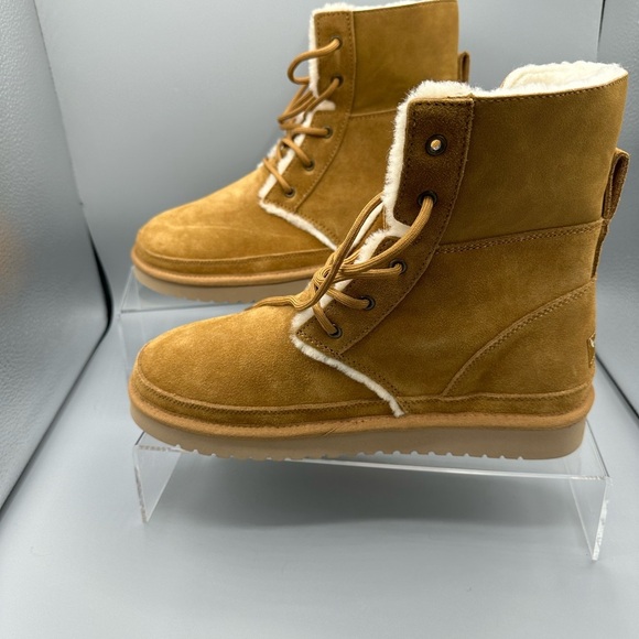 UGG Koolaburra Boots mid-calf Camel color Size 10 ready for winter in comfort - Picture 2 of 11